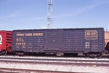 FREIGHT CAR  SCL #29289  50' single-door box  Dupo, IL  03/20/88 picture