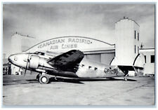 Canada Postcard Canadian Pacific Airlines Lockheed L-18 CF CPE c1950's picture