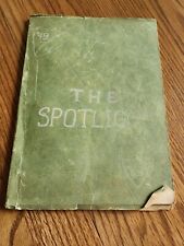 THE SPOTLIGHT 1949 Taneytown High School Annual / MD  Yearbook Soft Cover picture