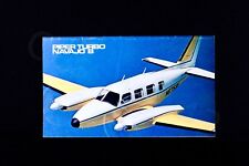 PIPER Turbo Navajo B Factory Full Color Sales Brochure 22 Pages USA Vintage Gift picture