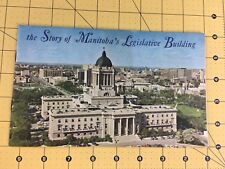Vintage Brochure The Story of Manitoba's Legislative Building Canada  picture