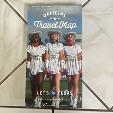 Let’s Texas official travel map  picture