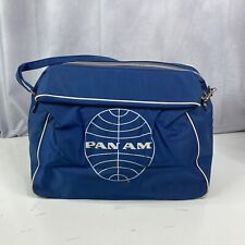 Pan Am Airlines Carry On Bag Shoulder StrapMade Vintage picture