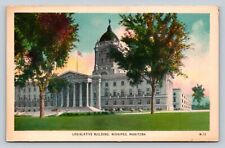c1953 Winnipeg Manitoba Canada Legislative Building VINTAGE Postcard picture