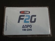 GREECE TIM F2G PROMOTION PREPAID CARD MINT / UNUSED IN ORIGINAL BLISTER RARE N#2 picture