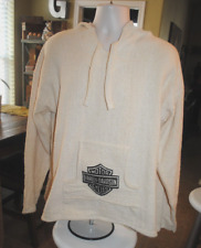 Harley-Davidson men's pullover hoodie, XL, rug-white, Tijuana, Mexico picture
