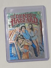 The Dukes Of Hazzard Platinum Plated Artist Signed Trading Card 1/1 picture