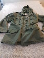 Alpha industries Field jacket Mens Small Regular Vintage Military OG-107 Green picture