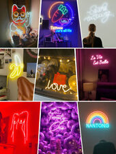 New Custom Logo Neon Sign Artwork Man Cave Light Lamp Decor Display Customize picture