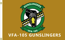 USN VFA-105 Gunslingers 3x5 ft Flag Banner picture