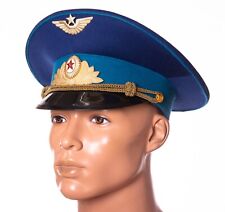 Soviet Air Force parade officer cap USSR  Russian Red Army picture