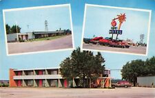 Route 66 Terminal Motel Staunton Illinois IL Phillips 66 Chrome c1950 Postcard picture