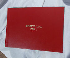 New General Aviation  Aircraft Engine Maintenance Red Log Book, NOSl picture