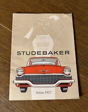 Vintage 1957 Studebaker Sedans Hawk & Others Color Car Sales Brochure 11 1/2”x8” picture