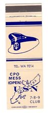 Matchbook: U.S. Navy CPO Mess - Okinawa picture