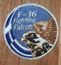 F-16 Falcon Hellenic Airforce very early swirl  patch badge picture