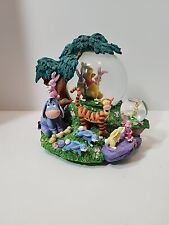 Very Rare Disney Winnie the Pooh and Friends Musical Snowglobe picture
