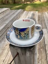 Egypt Air Airlines demitasse Cup And Saucer Biblical Scenes picture