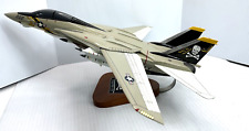 Model Airplane F-14A Tomcat VF-84 Jolly Rogers Fighting 84 Desk -Table SEE VIDEO picture