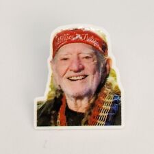 Willie Nelson Acrylic Pin Brooch Badge Country Singer Music Pinback New picture