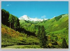 Greetings From Colorado Central Rockies Mountains Continental Chrome Postcard picture