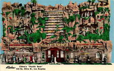 Aloha Cliftons Visitors Welcome Pacific Seas Los Angeles Elton A Jones  Postcard picture