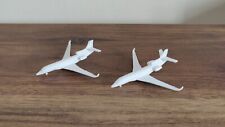 2x Dassault Falcon 8X Business Private Jet Models Scenery Diorama 1:400 Scale picture