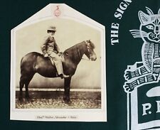 c1859 Hon. Walter Alexander + pony early albumen photograph anglo-irish album picture