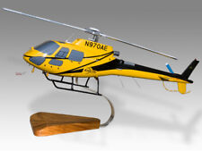 Aerospatiale AS350 B3 PHI Air Evac Solid Mahogany Wood Handcrafted Display Model picture