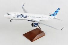 Skymarks SKR8424 Jetblue Airbus A321neo Balloons Desk Top 1/100 Model Airplane picture