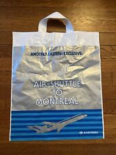 Eastern Airlines Plastic Bags - English/French, New York/Montreal Air-Shuttle picture