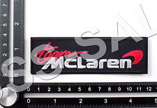 MCLAREN TEAM EMBROIDERED PATCH IRON/SEW ON ~4-1/2'' x 1-1/2