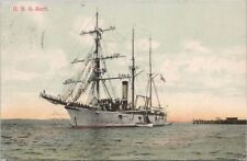 LITHO - U.S. Navy Ship - U.S.S. Alert - California Shoreline View - 1907 picture