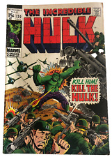 Marvel Comic The Incredible Hulk #120 October 1969 Vintage Original picture