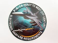 F/A-18 Ready To Meet 21st Century Electronics Warfare Requirements Sticker picture
