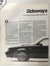 MISC2092 Vintage Article 1986 Buick Grand National 2-24-86 4 page picture