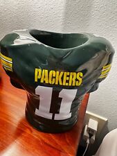 1990 Geerlings Greenhouse Inc. Green Bay Packers #11 VASE CERAMIC EXC CONDITION picture