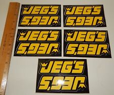 Lot of Vintage Jeg's Racing & Performance Parts Decals Stickers picture