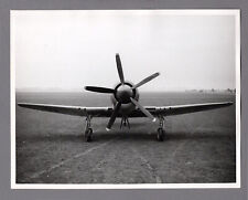 HAWKER SEA FURY LARGE ORIGINAL VINTAGE MANUFACTURERS PHOTO ROYAL NAVY - 1 picture