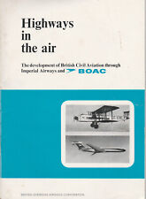 BOAC Highways in the Air British Civil Aviation brochure 1965 picture