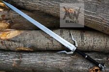 Silver Rune Of Geralt Of Rivia The Witcher 3 Sword Replica with Scabbard picture