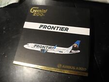 Rare GEMINI JETS 200 Airbus A320 Frontier Airlines, 1:200, NIB, 2015 Version picture