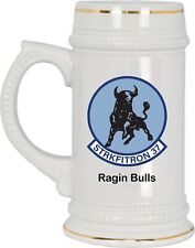 VFA-37 Ragin Bulls Stein, Ceramic, 18 ounces, Navy gift picture