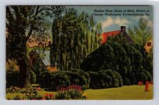 Fredericksburg VA-Virginia, Garden, Home Of Mary Washington, Vintage Postcard picture