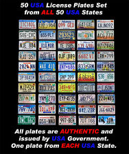 50 UNITED STATES LICENSE PLATES SET NUMBER TAG USA LOT + 1 BONUS GRAPHIC PLATE picture