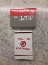 2 Decks Northwest Airlines Playing Cards Complete Minneapolis MN picture