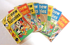 *New Funnies (Dell) #111-119 8 Book Lot Overstreet Guide Price $119 picture