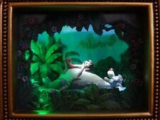RARE Disney Olszewski Gallery of Light Mowgli Baloo JUNGLE BOOK BRAND NEW COA picture