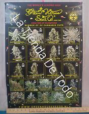 GREENHOUSE GREEN HOSE SEED CO. MARIJUANNA MARIHUANA MARIGUANA WEED HERB POSTER picture