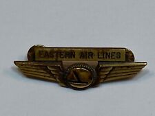 Eastern Airlines Air Lines Wings Vintage Pin Old Logo Flight Crew Uniform Metal picture